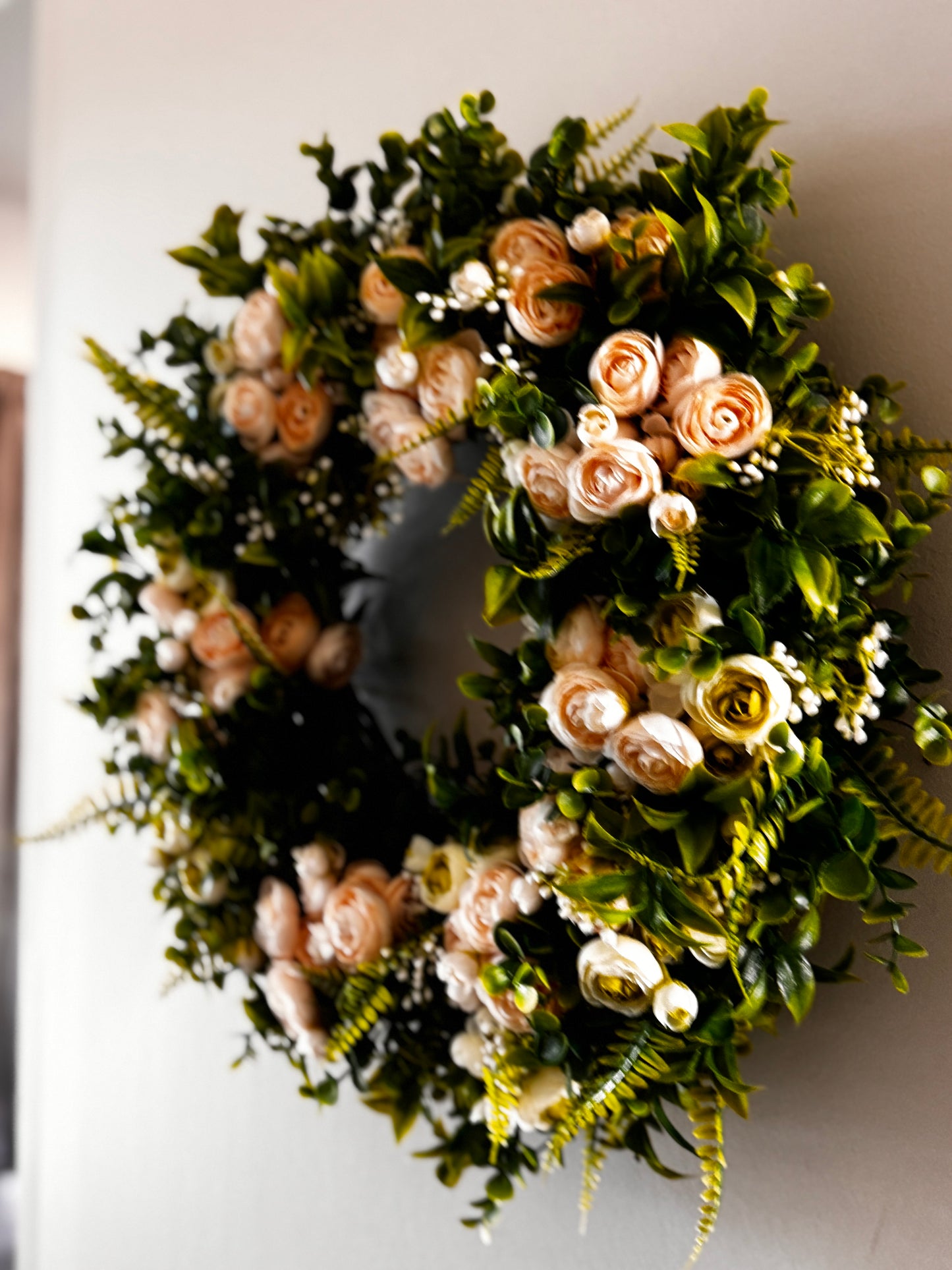 The Versailles - Soft Pink and Light Green Ranunculus