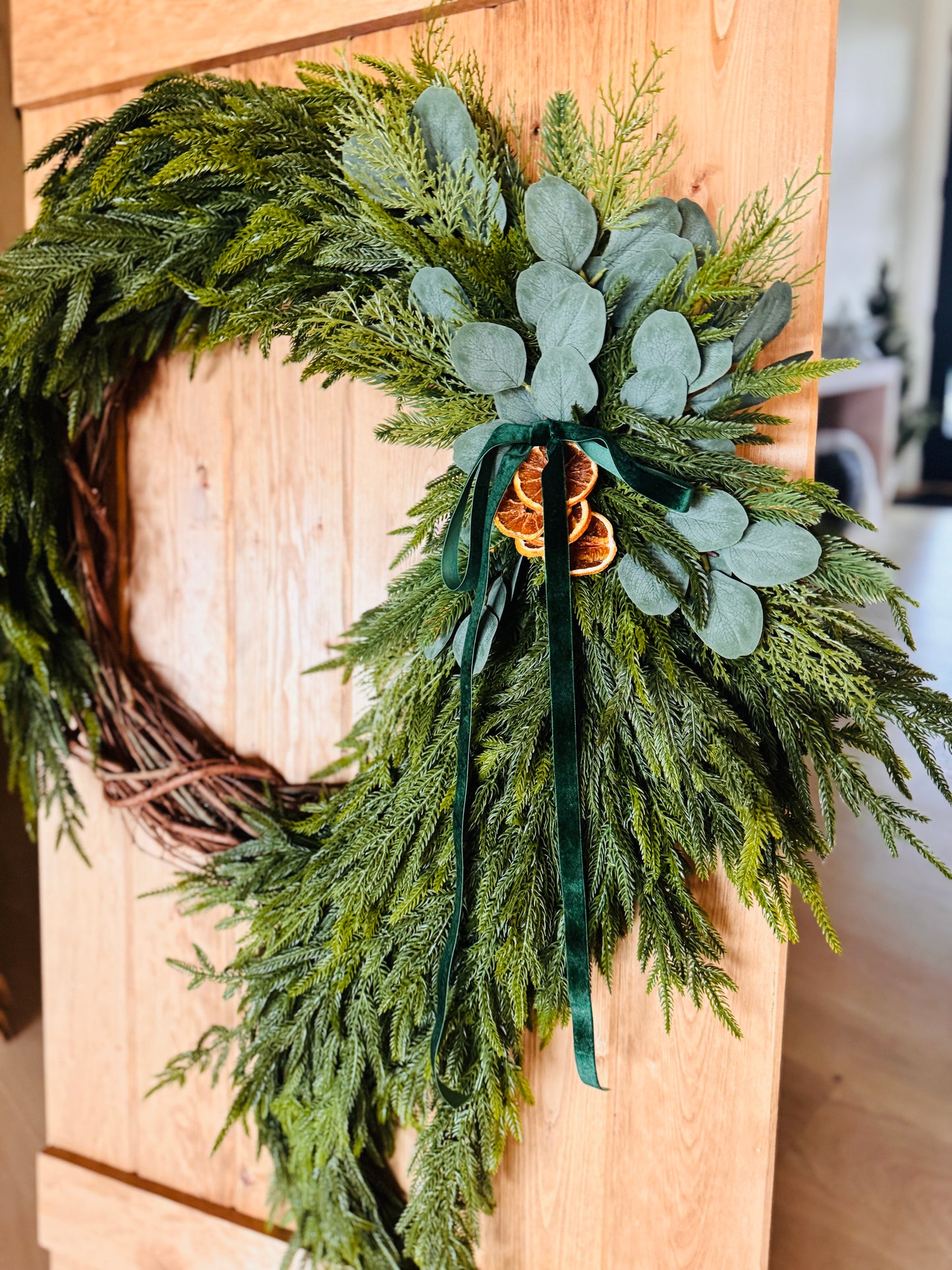 The Grand Norfolk Pine Wreath