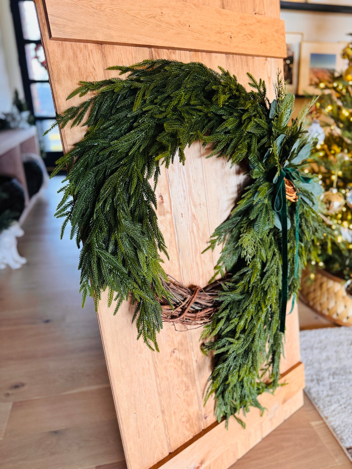 The Grand Norfolk Pine Wreath