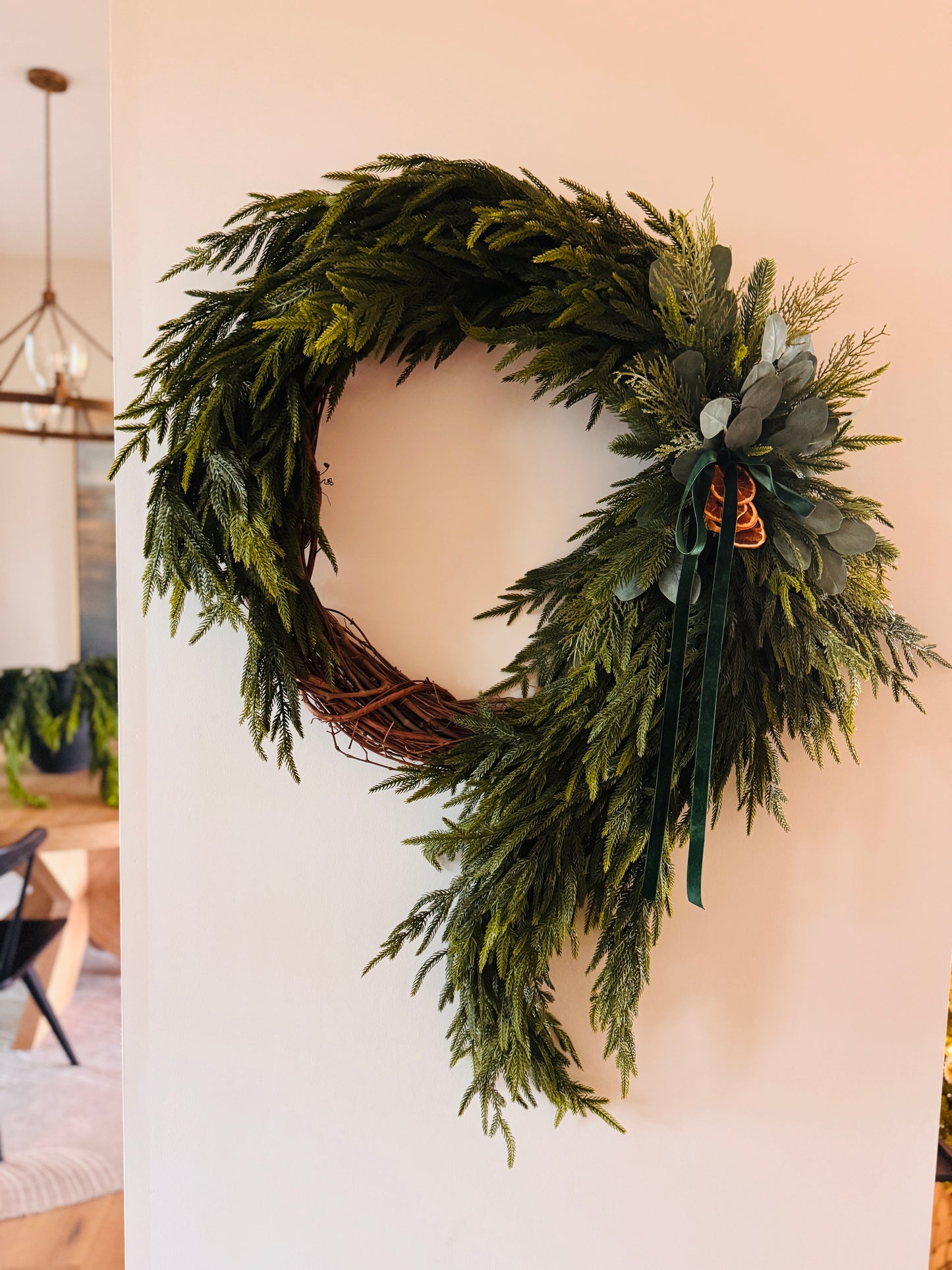 The Grand Norfolk Pine Wreath