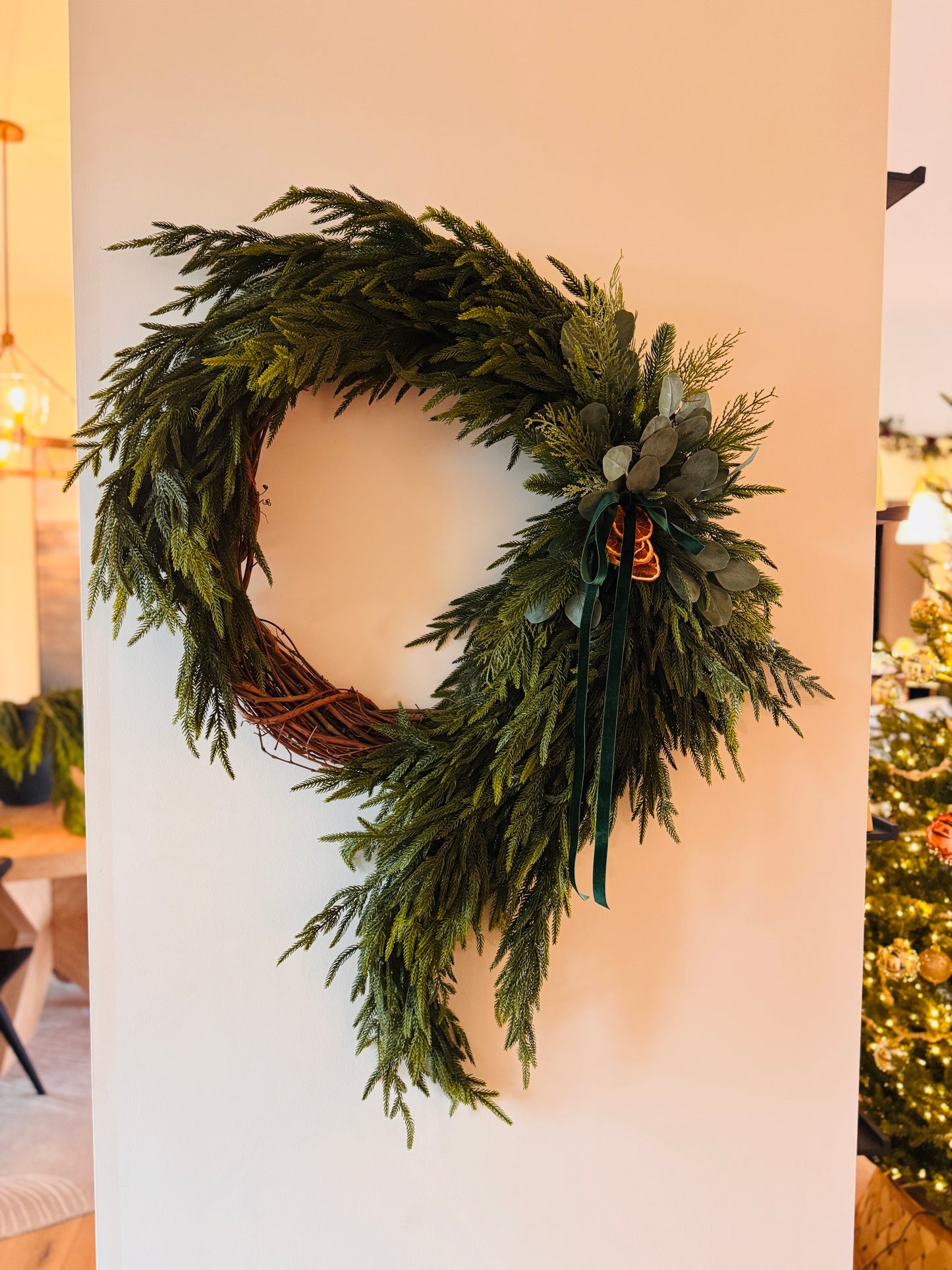 The Grand Norfolk Pine Wreath