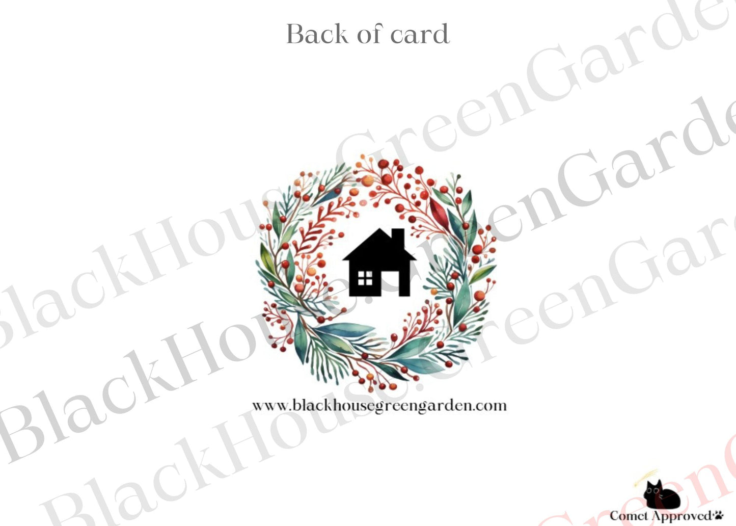 5x7 Holiday Greeting Card - Merry Crisis